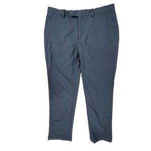 Sene Mens 32X24 Soho Flex Dress Pants Slacks Golf Suit Sport Tech Stretch Gray
